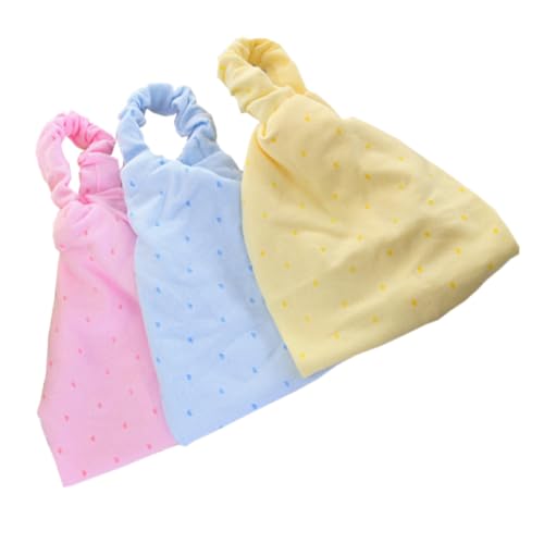 BESTYASH Elastic Cotton Headscarf Set Pack Girl Newborn Soft Warm Headband Random