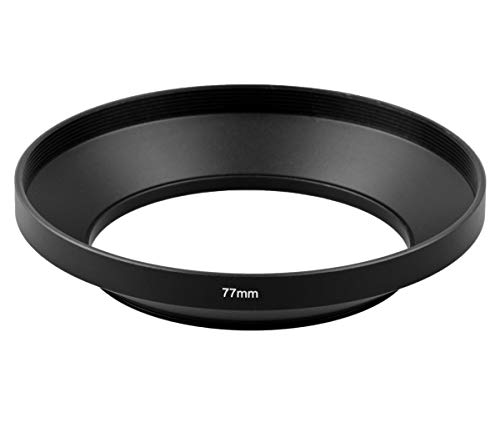 Paraluce 77 mm filettatura a vite per obiettivi grandangolari