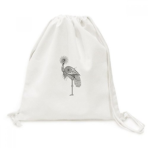 Sac cordon oiseau brave toile pour ranger facilement vos affaires de voyage