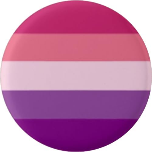 Aceflux Pride Flag Pin 2.25” Round Circle Shape Metal Button Pin Badge Pinback 2.25 inch Pin 57 mm 5.7 cm - Image 2