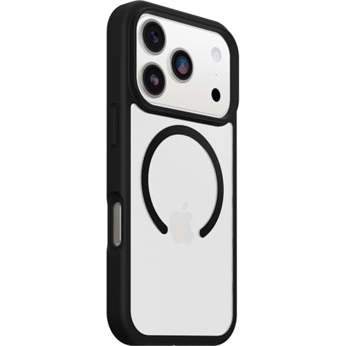 Image of OtterBox iPhone 17 Pro Profile Series Case Compatible with MagSafe - Black Crystal - Ultra-Thin, Stylish Minimalist iPhone Case