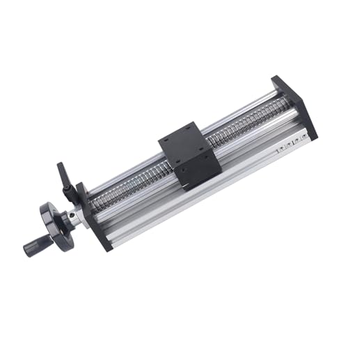 Linear Stage Actuator 200Mm Slide Stage Locking Ballscrew Stroke Slide Table for M5 Linear Motion Guide Actuators