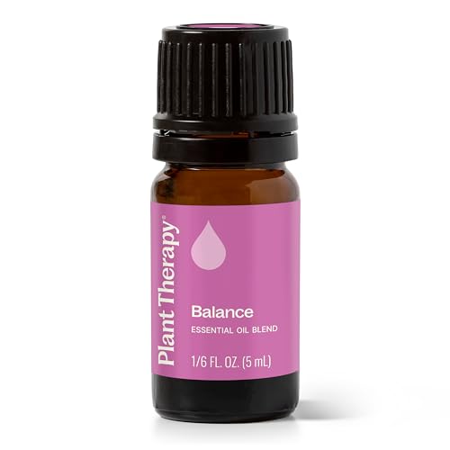 Plant Therapy Balance Essential Oil Blend 5 mL (1/6 oz) 100% Pure, Undiluted, for Women’s Health and Emotional Support