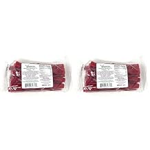 Strawberry Licorice Twists, 1 Pound Pack Pack of 2
