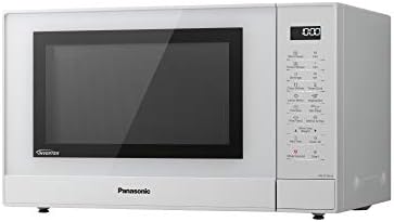 Panasonic NN-ST45KWBPQ Microwave Oven, 32 Litres, 1000W, Turntable, Easy Operation LCD, Touch Control Panel, 21 Auto Programs with Junior Menu (Puree & Porridge) LED Interior bulb, White