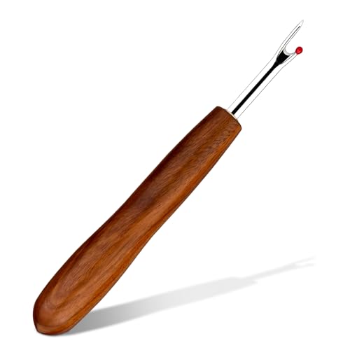 ZMAAGG Seam Ripper Seam Rippers for Sewing Remove Stitches with Wood Handle for Sewing and DIY Craft(Big)