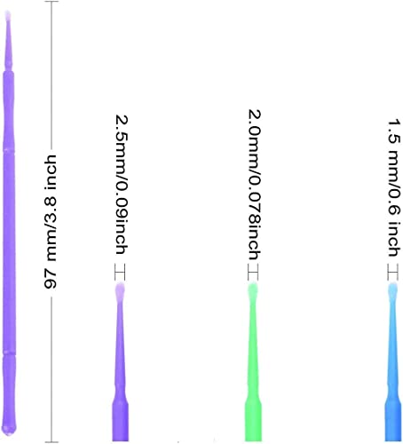 Touch-Up Paint Brush.𝟑𝟎𝟎 𝖕𝖈𝖘 For Automotive Paint Chip Repair, Available In 2.5 Mm, 2 Mm And 1.5 Mm.touch Up Paint Brushes For Cars #TOP1