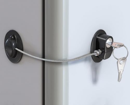 リタプロショップR 冷蔵庫ドアロック 鍵付き チャイルドロック ベビーロック 固定 子供 玄関 引き出し 開け 防止 ストッパー