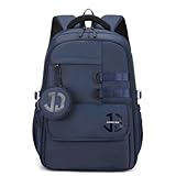 Mochila Cutblajat Impermeável, 49x35x23cm, para Notebook 15.6 Polegadas, Unissex, Nylon (azul)