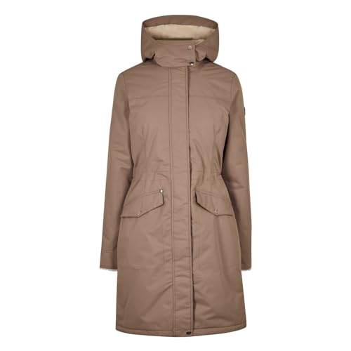 Regatta Rimona Waterproof Breathable Taped Seams Insulated Lined Hooded Jacket - Naturalstone, 12