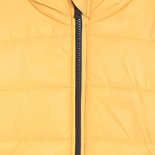 Image of miniklub Boys Yellow Solid Padded Jacket