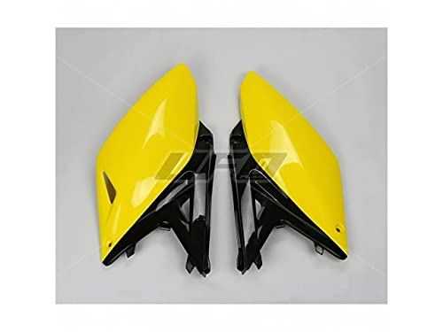 Plaques latérales UFO Suzuki RM-Z250 2010 pour remplacer vos plastiques rayés