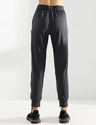 Image of AJISAI Women's Joggers Pants Drawstring Running Sweatpants with Pockets Lounge Wear