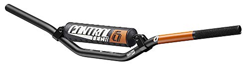 Controltech Whip 7/8" Handlebar Medium Rise With Pads, Black, Orange Decal #TOP17