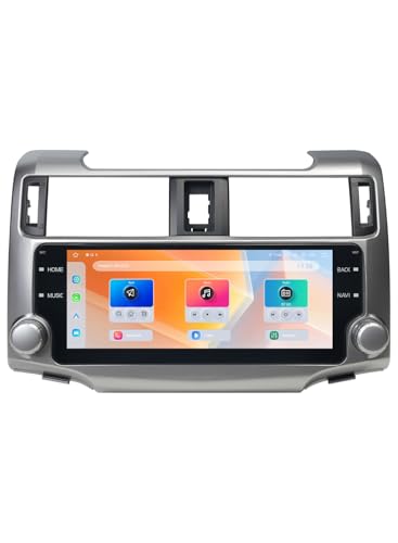 Dasaita 8GB+256GB Car Radio for 2010-2023 Toyota 4Runner Upgrade, 10.25" 2K Touchscreen, Android 13, Wireless Apple CarPlay, Android Auto, GPS Navigation, 4G LTE/5G WiFi, Qualcomm 8 Core