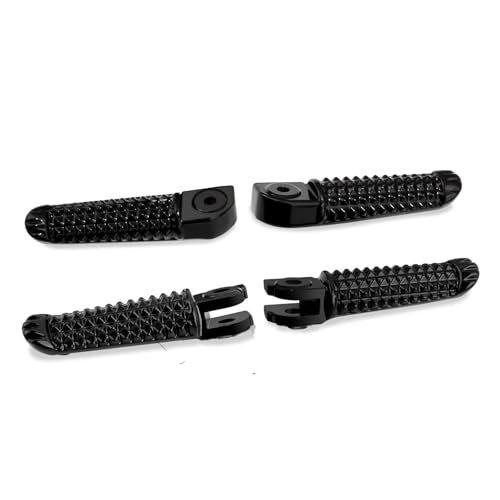 Repose-pieds pour YZF-R1M R1S R1 LE et VMX1700 GP, pédales avant et arrière passager noir