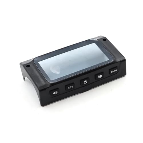 Szwaldaper Superior-8インチ、、S1/s2/s3電動スクーター用LCDディスプレイモニターカバーライトガード、アクセルブレーキサムハンドル付き スクリーンプロテクターカバー