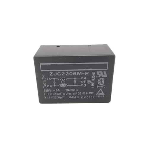 Filtre anti-interférence ZJG2206M-P 6A élimine les parasites électriques