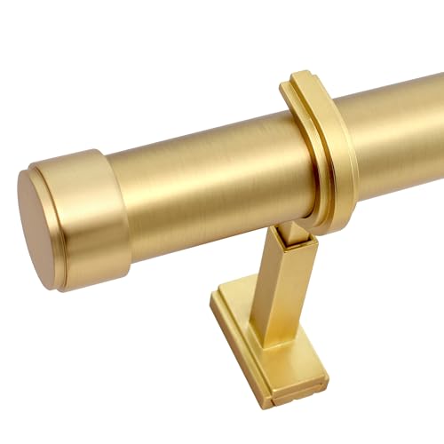 BlastHome® Luxury 8 ft Custom Curtain Rod – 1 1/4