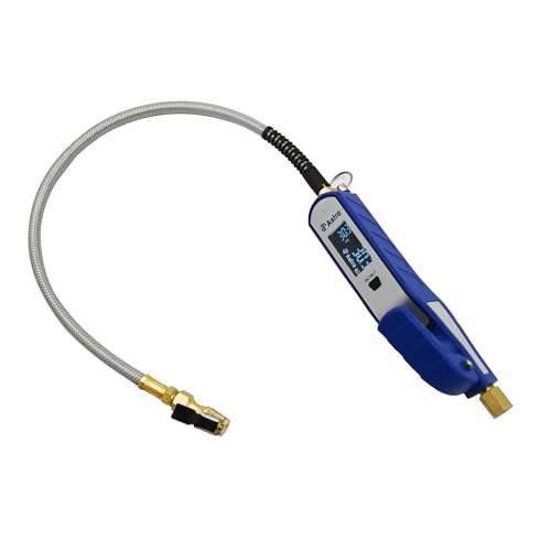 Astro Tools 3019B Professional Rechargeable Digital Tire Inflator - Aluminum Body Stainless Hose