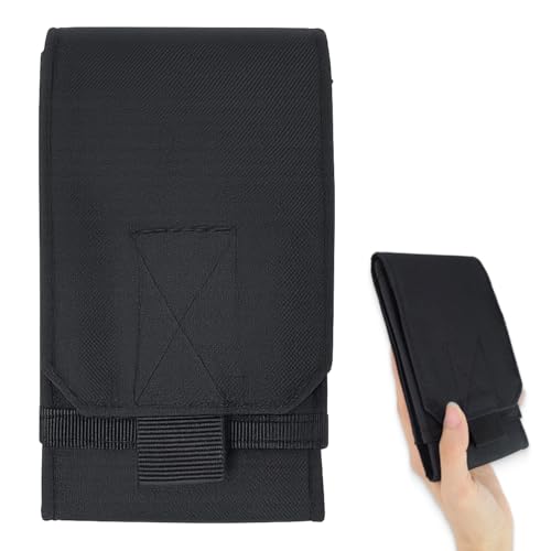 Handy Gürteltasche Handytasche Gürtel Universelle Taktische Armee Handy Gürteltasche Geschenke, Wasserabweisend, Gürtelclip & Schlaufen, geeignet für Alltag, Reisen, Arbeit, Wandern, Camping