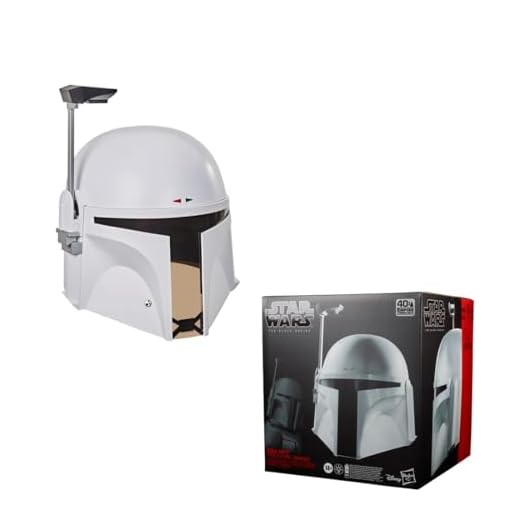 Hasbro Boba Fett Premium Hjälm Star Wars, En Storlek, Vit