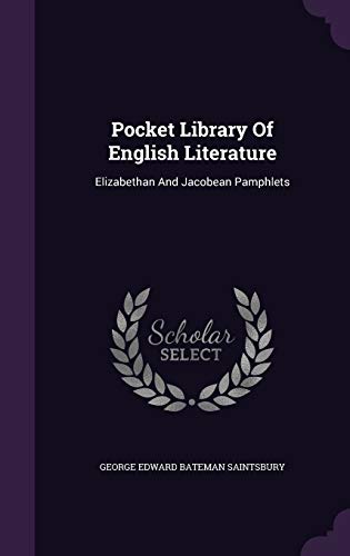Pocket Library Of English Literature: Elizabeth... 1354798570 Book Cover