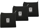 PortaBrace PB-B63 Padded Accessory Pouch, Set of 3, 6