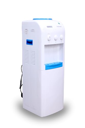 Image of USHA Instafresh Floor Standing - Hot, Normal & Cold Water Dispenser (White), 3 liter