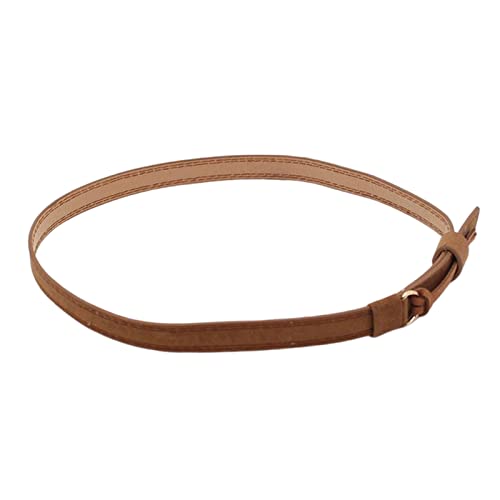 Csnbfiop Cintas para sombreros de paja, bandas de piel para hombre, cinturón de sombrero occidental, a, 1 stück (1er Pack)