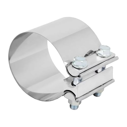 Embouts d'échappement voiture 50mm pour réparer et protéger un pot abîmé facilement