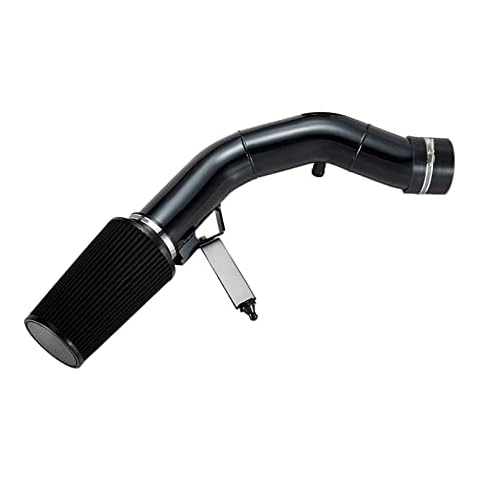 SPELAB Cold Air Intake Kit For 2003-2007 6.0L Powerstroke Diesel F250 F350 F450 F550 (Black) Cover