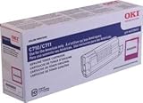 Oki C711 Series Magenta Toner, 11500 Yield - Genuine Orginal OEM toner