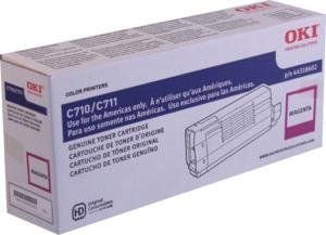 Oki C711 Series Magenta Toner, 11500 Yield - Genuine Orginal OEM toner
