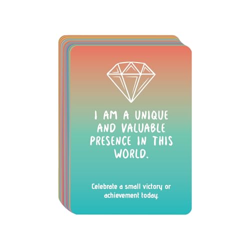 Genérico Cartões de meditação | 50 frases inspiradoras, ferramentas para aliviar o stress com mensagens motivadoras para mulheres, homens, adultos e adolescentes