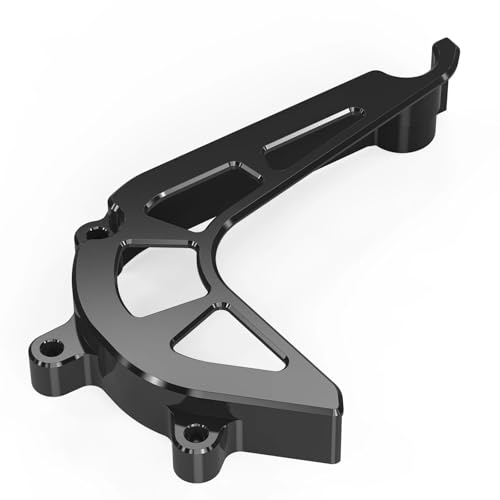 Bremsscheibenschutz Passend für KTM 390 Adventure Kettenschutz Kettenradabdeckung Case Saver Bremssattelschutz hinten(Black)