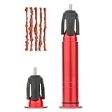 Kit de parche de tubo de ciclismo, kits de reparación de neumáticos de bicicleta sin cámara para bicicleta de carretera, herramienta de fijación de extremo de manillar con 5 enchufes, accesorios de
