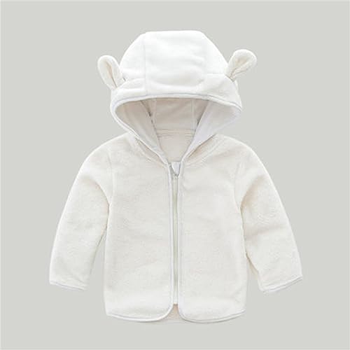 Boys Girls Hooded Jacket Lightweight Fleece Windproof Zip Up Thick Coat for Kids Warm Cute 𝗧𝗲ddy Outerwear2