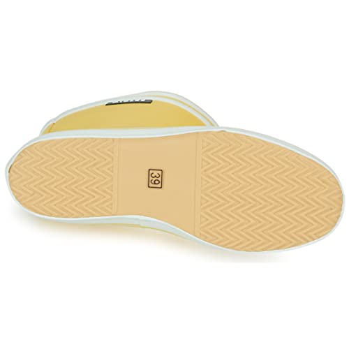 Aigle MALOUINE 2, Botte de Pluie Femme - jaune blanc - 41 EU