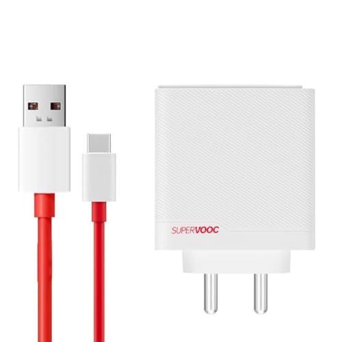 Image of Original Oneplus 100W Supervooc Dual Ports Power Adapter White Compatible with 12,12R,11,11R,10 Pro,10R,10,9Pro,9,9R,9Rt, Nord 3.