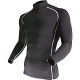 おたふく手袋 冬用インナー 長袖ハイネック [保温 吸汗速乾 コンプレッション メンズ] JW-170 ブラック 5L