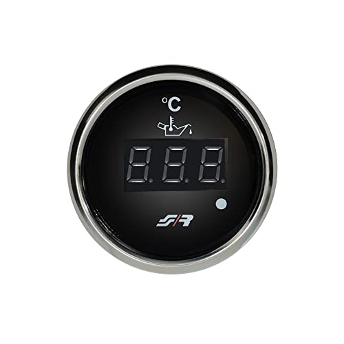 Reloj Temperatura de Aceite Digital Simoni Racing Pantalla LED
