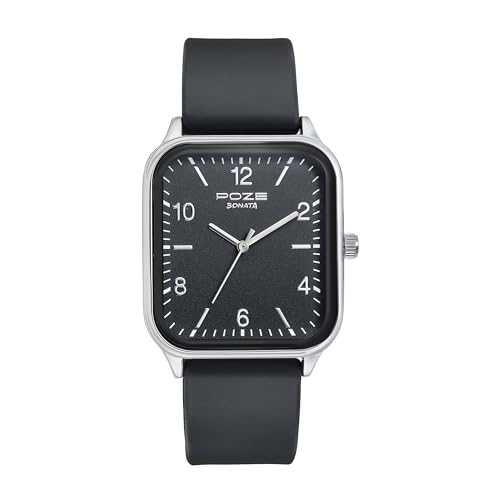 See full amazon price history chart for Sonata Poze Quartz Analog Black Dial Silicone Strap Watch for Men-SP70031SP01W Sonata Poze Quartz Analog Black Dial Silicone Strap Watch for Men-SP70031SP01W (B0CXDQSPCQ) Amazon Price History, Amazon Price Tracker