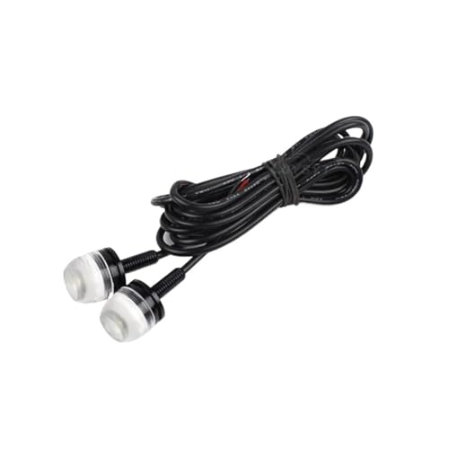 Clignotants phare de moto universel vis éclairage plaque immatriculation
