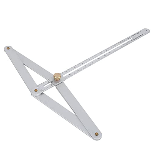 Buscador de ángulos ajustable de aleación de aluminio miniatura 5