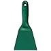 Remco 6961MD2 Green Polypropylene Metal Detectable Hand Scraper, Injection Molded Blade, 8