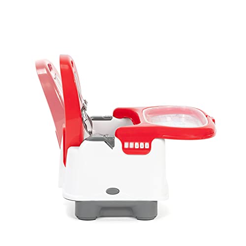 Cadeira Alimentação Bebê Portátil Dobrável Mila Infanti Vermelha