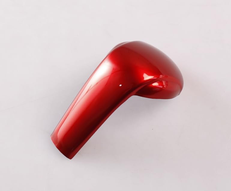 Miniatura 1 de Taimmach 1 unid accesorios coche auto palanca de cambios cubierta cubierta tapa panel engranajes decoración interior adhesivo deportivo rojo ajuste