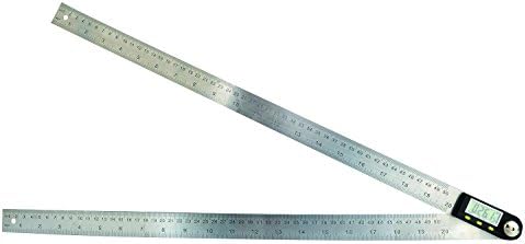 Naiken 20 Inches Stainless Steel Digital Angle Ruler,digital Goniometer,angle Finder Ruler,protractors by Naiken