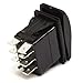 Boat On/Off/On Rocker Switch | Acc 8 Spade 12 Volt 20 Amp Lighted